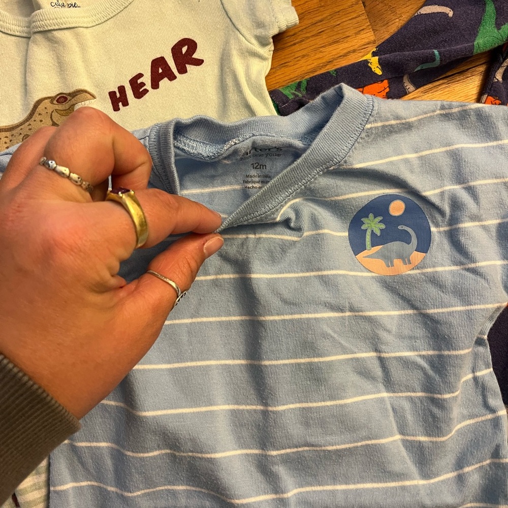 12M Carters Dinosaurs Bundle - Picture 3 of 12
